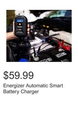 Costco Energizer automatic smart battery charger offer