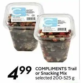 Safeway Compliments trail or snacking mix offer