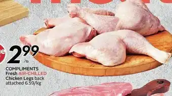 Safeway Compliments fresh air-chilled chicken legs back offer