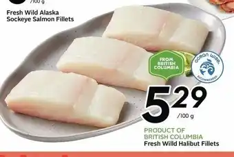Safeway Fresh willd halibut fillets offer