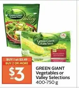 Safeway Green giant vegetables or valley selections offer