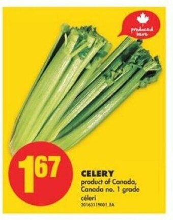 No Frills Celery offer