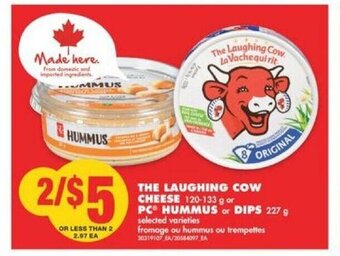 No Frills The laughing cow cheese offer