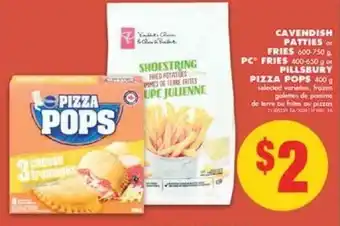 No Frills Cavendish patties fries offer