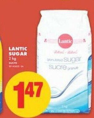 No Frills Lantic sugar offer