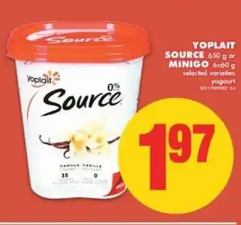 No Frills Yoplait source minigo offer