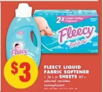 No Frills Fleecy liquid fabric softener sheets offer