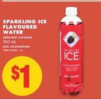 No Frills Sparkling ice flavoured water offer