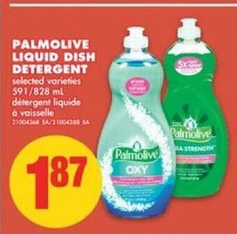 No Frills Palmolive liquid dish detergent offer