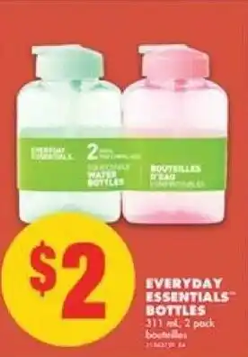 No Frills Everyday essentials bottles offer