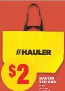 No Frills Hauler eco bag offer