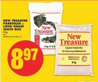 No Frills New treasure parboiled long grain white rice offer