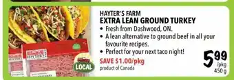 Farm Boy Extra lean ground turkey offer