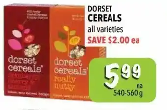 Farm Boy Cereals offer