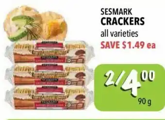 Farm Boy Sesmark Crackers offer
