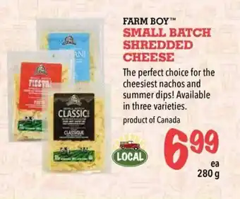 Farm Boy Small Batch Shredded Cheese offer