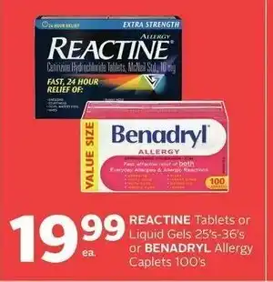 Rexall Reactine offer