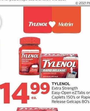 Rexall Tylenol offer