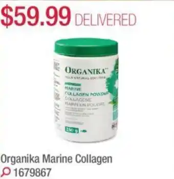 Costco Organika marine collagen offer
