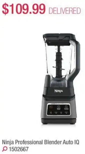 Costco Ninja professional blender auto IQ offer