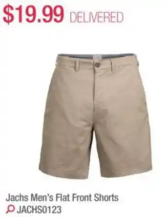 Costco Jachs men's flat front shorts offer