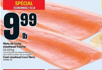 Provigo Fresh Steelhead Trout Fillets offer