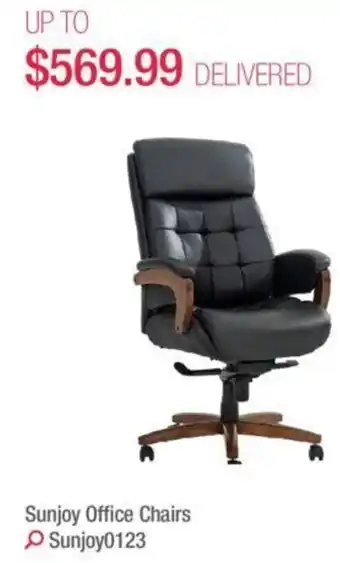 Costco Sunjoy office chairs offer