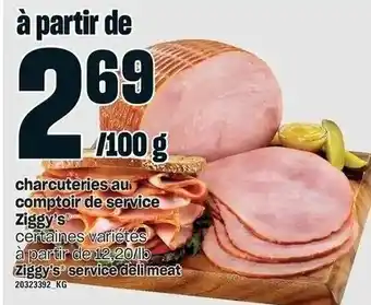 Provigo Ziggy's Service Deli Meat offer