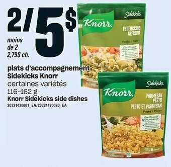 Provigo Knorr Sidekicks Side Dishes 116-162 g offer