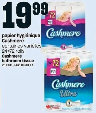 Provigo Cashmere Bathroom Tissue offer