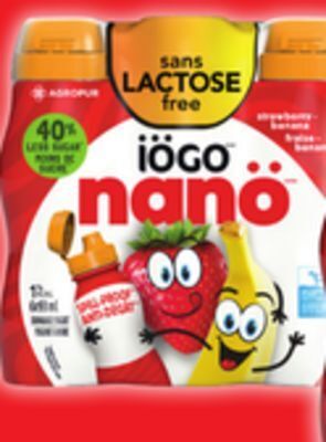 Walmart Iögo nanö drinkable yogurt offer