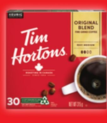 Walmart Tim hortons k-cup 30s offer