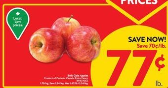 Walmart Bulk gala apples offer