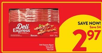 Walmart Deli express bacon offer