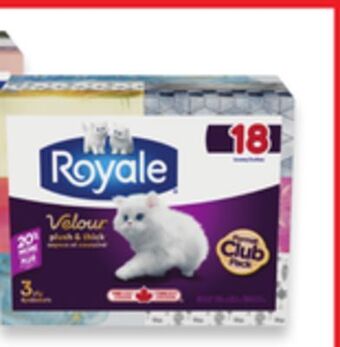 Walmart Royale 3-ply facial tissue offer