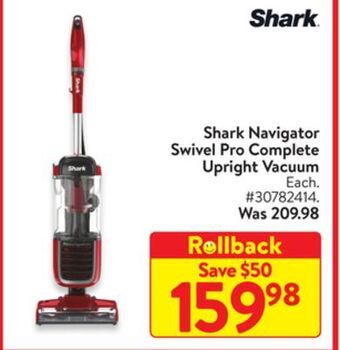 Walmart Shark navigator swivel pro complete upright vacuum offer