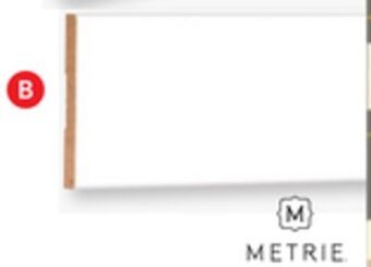 Lowe's Metrie 8-pack flat baseboards 7/16" x 3-1/2" x 10' offer