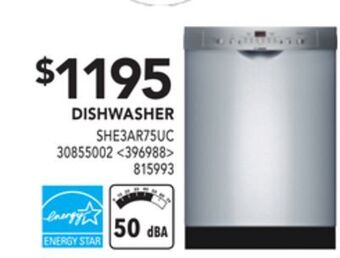 Lowe's Bosch dishwasher offer