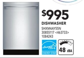 Lowe's Bosch dishwasher offer