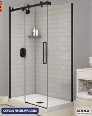 Lowe's Maxx "duel" shower offer