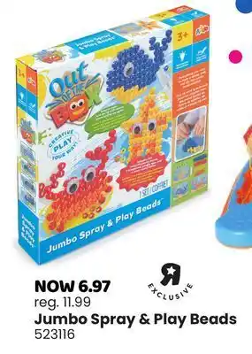 Toys R us Addo play jumbo spray & play beads offer