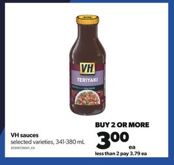 Real Canadian Superstore Vh sauces, 341-380 ml offer