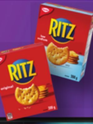 Loblaws Christie ritz, wheat thin, triscuit crackers, 175-454 g, crispers, 145 g or ritz chips, 225 g offer
