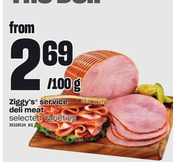 Loblaws Ziggy's service deli meat offer