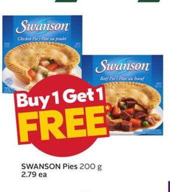 Sobeys Swanson pies offer