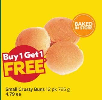 Sobeys Small crusty buns offer