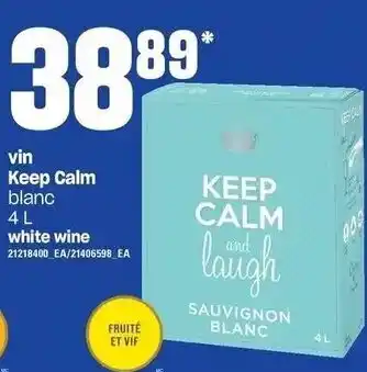 Provigo White Wine 4L offer