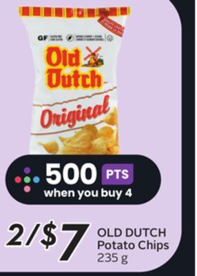 Sobeys Old dutch potato chips offer