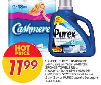 Sobeys Cashmere bath tissue offer