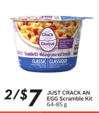 Sobeys Just crack an egg scramble kit offer